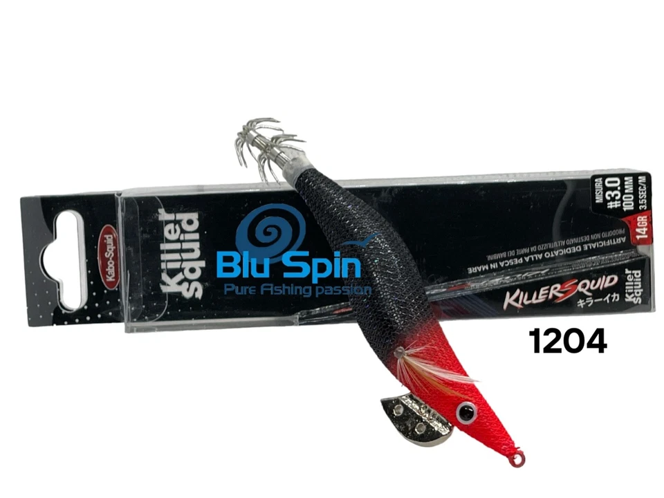 SEPPIARA JATSUI KABO KILLER SQUID ULTIMATE SQUID JIG EGI 3.0 14g COL: 1204