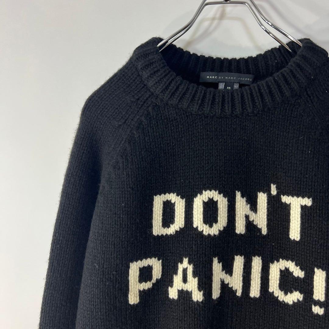 超希少　MARC BY MARC JACOBS 'Don't Panic ニット Marc By Marc Jacobs 'Don'T Panic' Sweater in White | Lyst