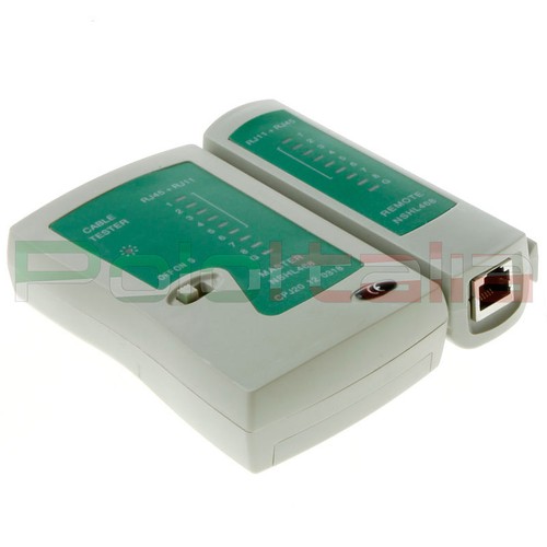 Tester Red Ethernet RJ45 RJ11 para Conector Cable UTP FTP Router Switch ADSL - Picture 3 of 7