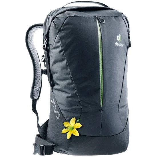 Deuter Nylon Preto Mochilas e bolsas para caminhada e acampamento