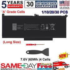 LOT F3YGT 2X39G Battery For Dell Latitude 12 13 14 7000 7280 7480 7490 DM3WC NEW