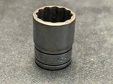 Snap on Tools F181 9/16" SAE Flank Drive Shallow Socket 3/8" Drive 12 Point USA