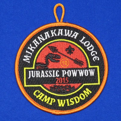 Boy Scout Mikanakawa Lodge 101 2015 Pow Wow Order Of The Arrow Patch 254C2