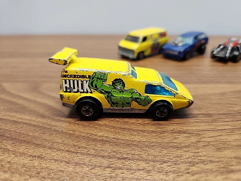 Hot Wheels 70-е Marvel Comics автомобиль лот из 4: Человек-паук, Халк, Тор и Существо - Изображение 4 из 4
