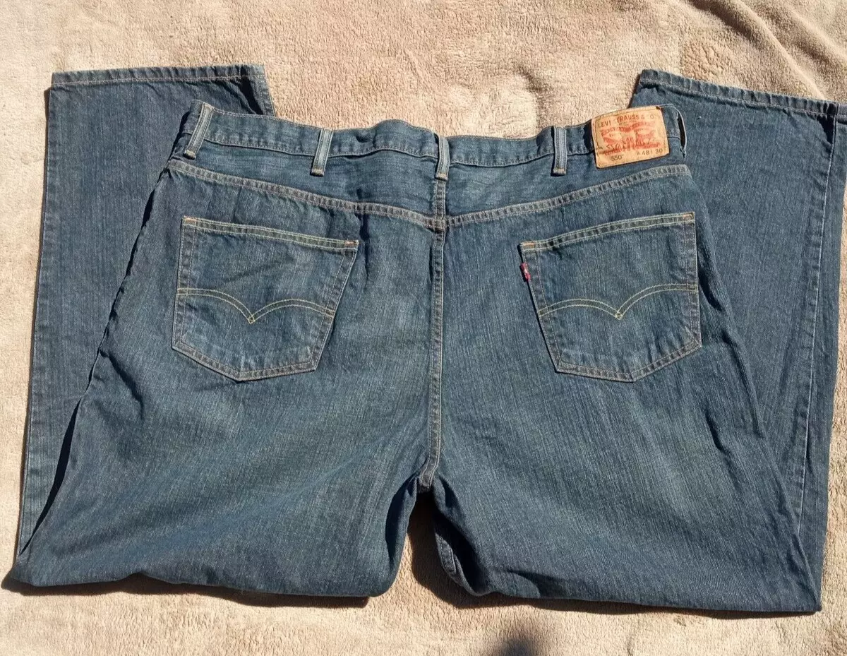 Levi's 550 Men's Blue Jeans Size 48x30