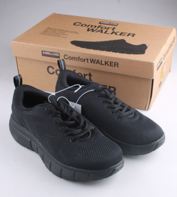 Kirkland Signature Men's Sneaker Comfort Walker Shoes 8 9.5 11 12 Black