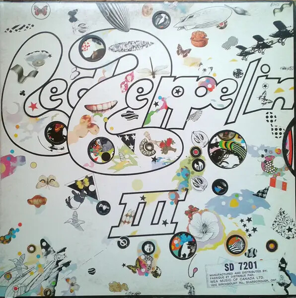 Led Zeppelin Led Zeppelin III NEAR MINT Atlantic Vinyl LP | eBay