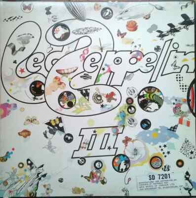 Led Zeppelin Led Zeppelin III NEAR MINT Atlantic Vinyl LP | eBay