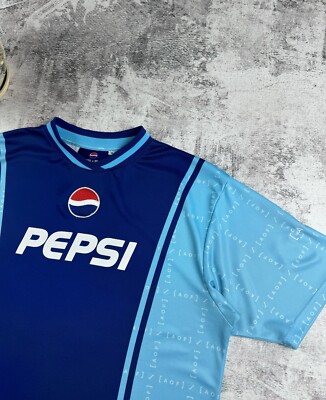 ウェア 90s PEPSI Archive Design Football shirt Vintage RARE Pepsi X AOF Art Of Football 90S 00S Jersey