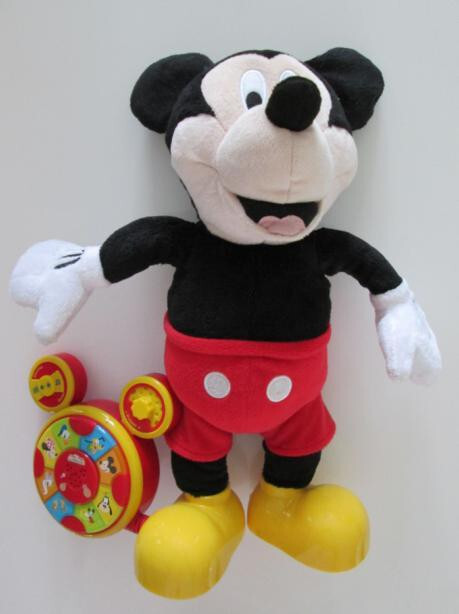 Peluche interactive Mickey Disney qui danse pour un cadeau d'anniversaire inoubliable