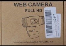 1080P HD Webcam With Microphone Auto Focusing Web Camera For PC Laptop Desktop