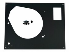 Face Plate Thorens TD... for SME Deckplatte Abdeckung TD 160 165 166 MKII BLA