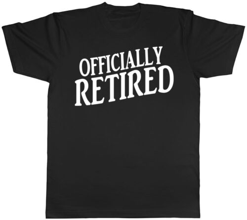T-shirt homme officiellement retraité quittant le travail - Photo 1/8