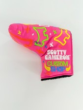 Scotty Cameron Custom Shop Pink Junk Yard Dog Mid-Mallet Putter Headcover New