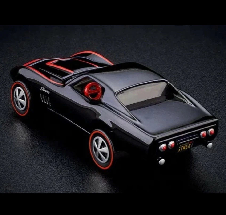 Chevrolet Stinger 13.796/25000 Corvette personalizado 68' exclusivo de Hot Wheels RLC Foto 2 de 4