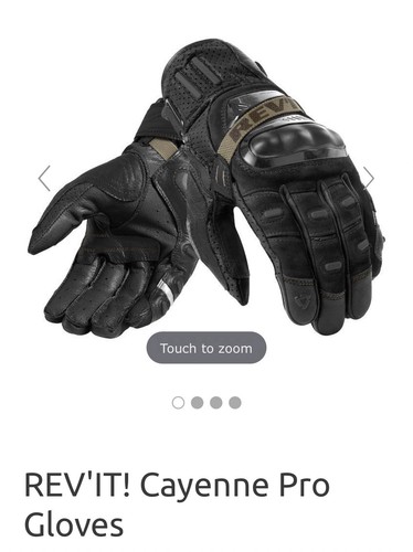 REV'IT! Cayenne Pro Gloves | Like New | Size M