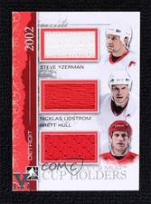 2013 ITG Lord Stanley's Mug Silver Vault 1/1 Steve Yzerman Nicklas Lidstrom 0c3