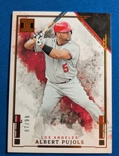 Albert Pujols, HOF 2025 Panini Impeccable #100  87/99