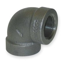 90 Degree Elbow 90 Degree Elbow, 1-1/4" Pipe, FNPT, Malleable Iron, Class 300
