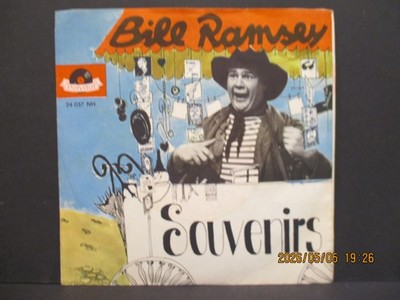 BILL RAMSEY 7'' : SOUVENIERS / MACH KEINEN HECK-MECK = rare 1959 mint-