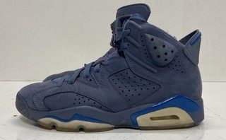 Nike Air Jordan 6 Retro Diffused Blue Basketball Shoes Men's Size 8 384664 400