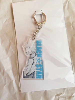 Lottery Mate Soul Eater Black Star Acryl Charm