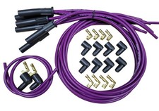 Tons 180 8mm Purple Spark Plug Wires Universal Chevy Gm Socket Distributor
