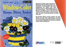 Bastelheft - Window Color - Blumen, Bl&uuml;ten, Ranken