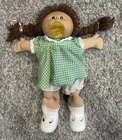 Vintage 1978, 1982 Cabbage Patch Kids Doll Brown Hair Brown Eyes Pacifier