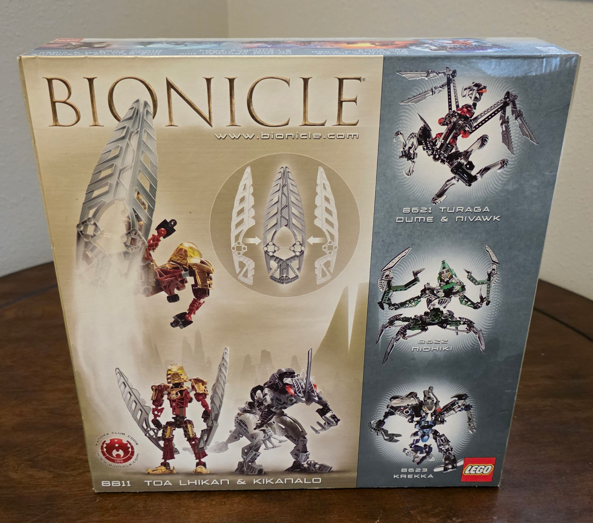 LEGO BIONICLE: Toa Lhikan and Kikanalo (8811) for sale online | eBay