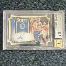 Panini Select Stephen Curry Die-Cut Auto #24 /25 BGS 8.5 Auto 9 2014-15