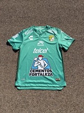 Leon FC Soccer Football Top Liga MX Jersey Mens L Mexico Telcel TUDN