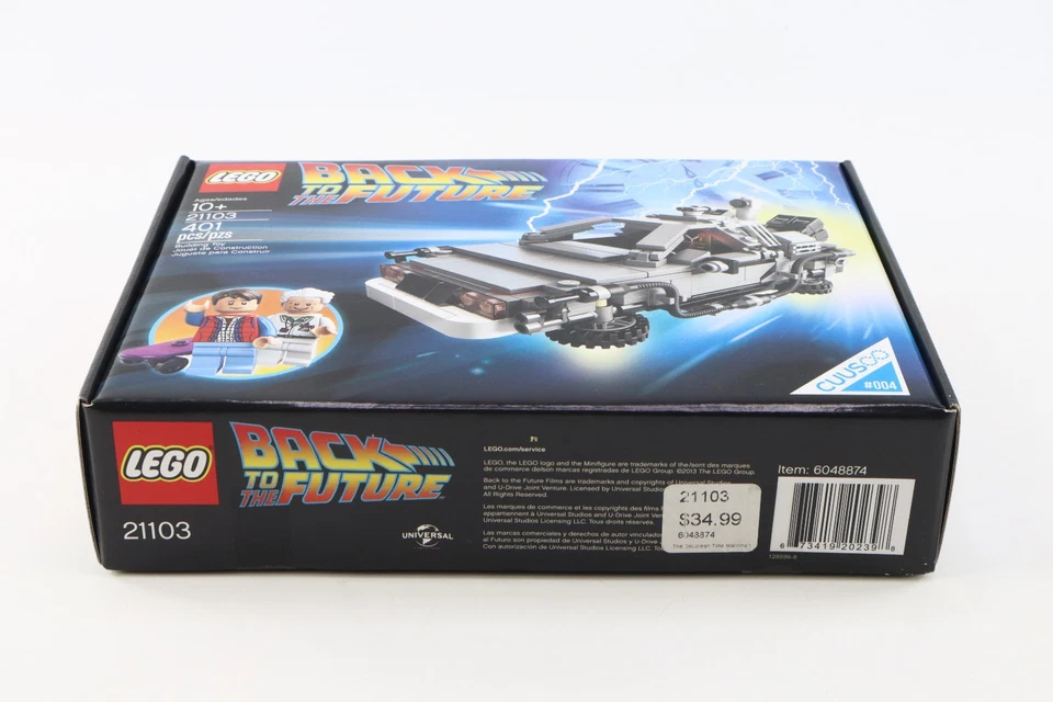 LEGO Ideas 21103 The DeLorean Time Machine New Sealed - Image 3 of 4