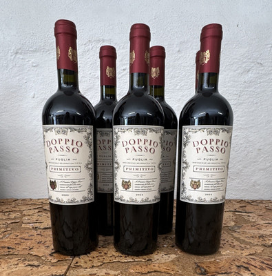 Doppio Passo Primitivo Puglia IGT 2024 Rotwein 13% 6 x 0,75 L