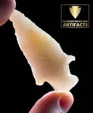 Super Translucent 2 1/2" Missouri Novaculite Arrowhead