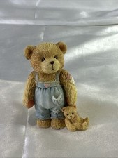 Enesco Cherished Teddies Figurine Child Of Hope with Bear 624837 Young Son 1993
