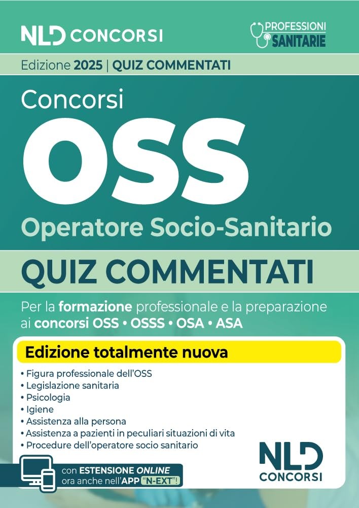 AA. VV. Concorsi OSS Operatore Socio-Sanitario. Quiz commentati per  (Paperback)
