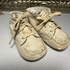 2 Vintage Pair Infant Baby Shoes Antique Handmade Buckle And MCM Toddler Shoes