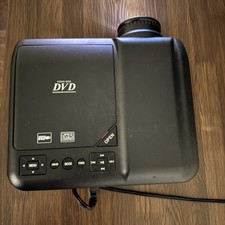 Portable DVD Movie Projector Home Theater Bla...