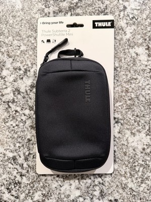 NEW Thule Subterra 2 PowerShuttle Mini Electronics Carrying Case - Black