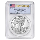 2025-W Proof $1 American Silver Eagle Congratulations Set PCGS PR69DCAM FS Flag