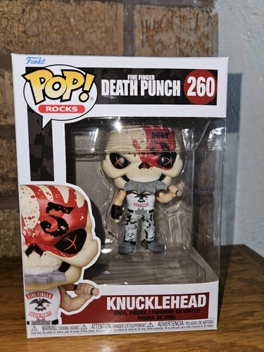Funko Pop! Rocks Vinyl: Five Finger Death Punch Knucklehead #260 Vinyl
