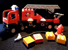 Lego Duplo FEUERWEHR Auto TRUCK + Figuren LICHT & SOUND Sammlung Konvolut 4977