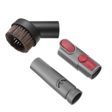 Vacuum Cleaner Horse Hair Brush With Attachment/Adapter Kit For Dyson V6 V7 V8
