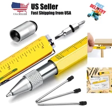 Dad Gifts for Fathers Day, 6 in 1 Multitool Pen, Stocking Stuffers for Mens G...