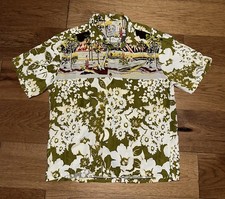 VTG Jams World Short Sleeve Button Shirt Mens XL Hawaiian Aloha Pape  ete Aloha
