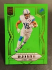 2025 Donruss Elite Football Aspirations Lime Green Golden Tate III #17