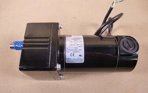 Bodine Parallel Shaft DC Gearmotor 1072, 1/4 Hp, 8 Rpm, 205 Lb-in., 33A5BEPM-WX4