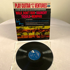 The Ventures Play Guitar with the Ventures Instruction Book + Vinyl Record