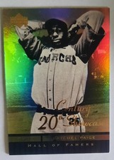 2001 Upper Deck Hall of Famers 20th Century Showcase #S6 Satchel Paige